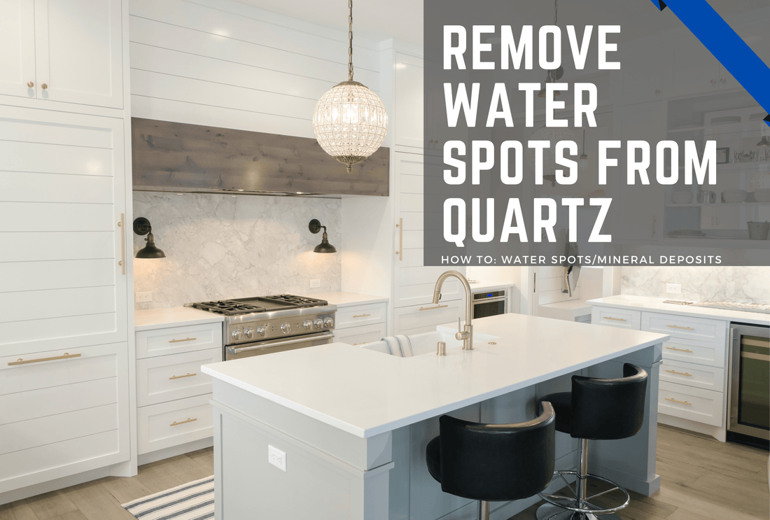 How to Safely Remove Water Spots from Quartz Countertops - Supreme Surface Cleaners