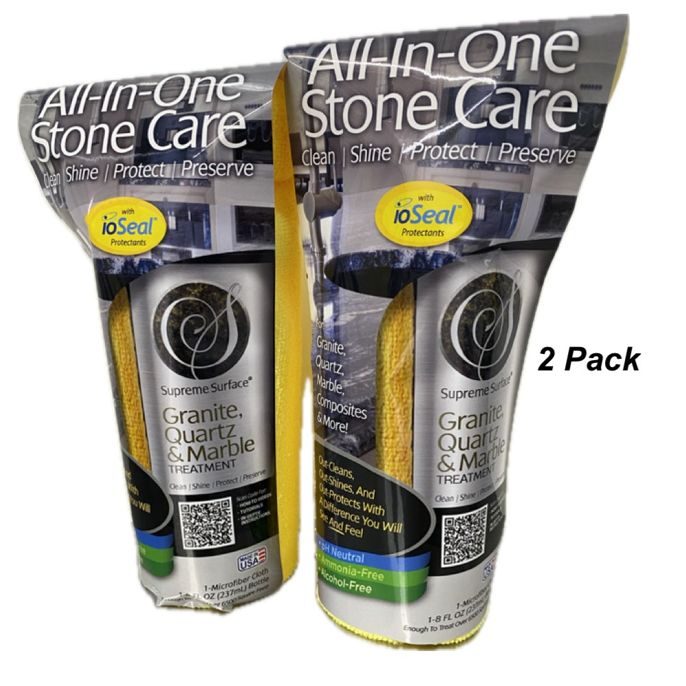 All-In-One Stone Care (Cleaner Polish Sealer), 8 fl oz Spray