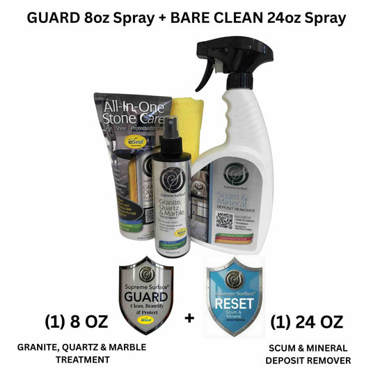 Composite Sink Care System → RESET + GUARD - Supreme Surface Cleaners
