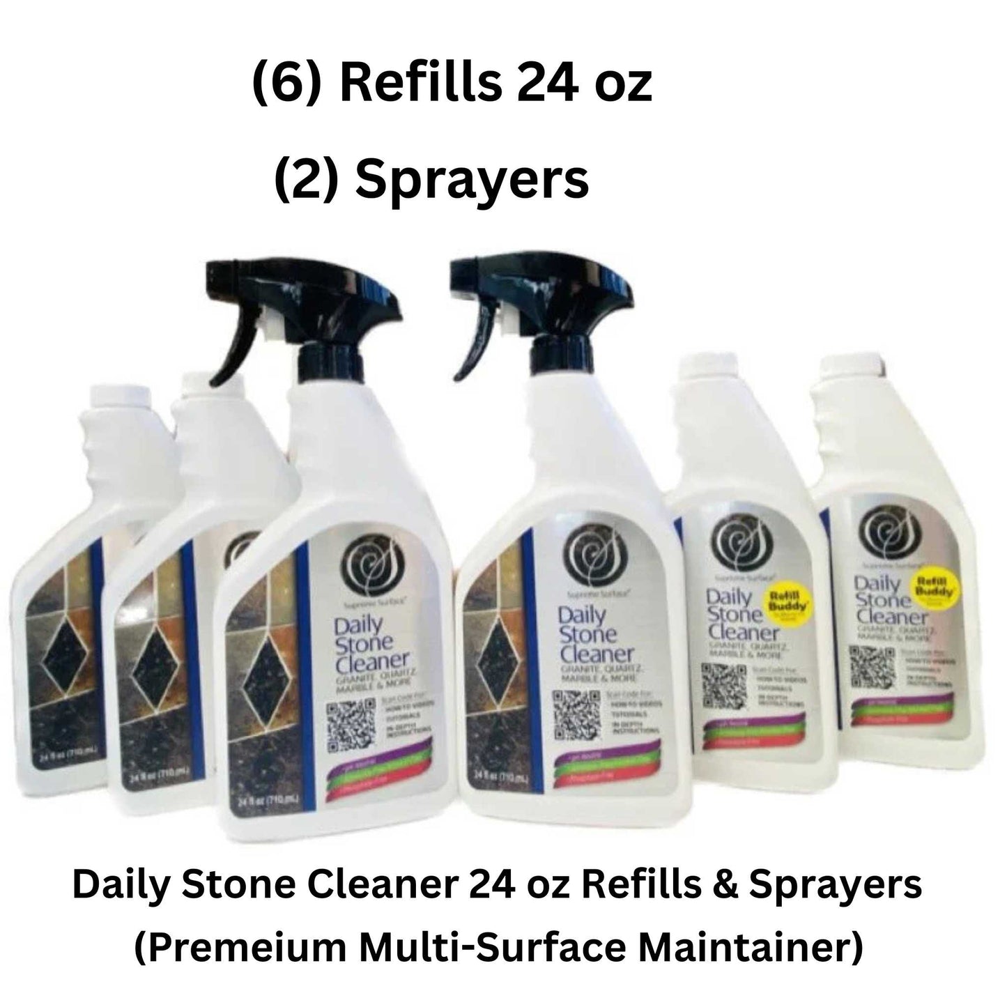 Daily Stone Cleaner, 24oz Spray - Supreme Surface Cleaners