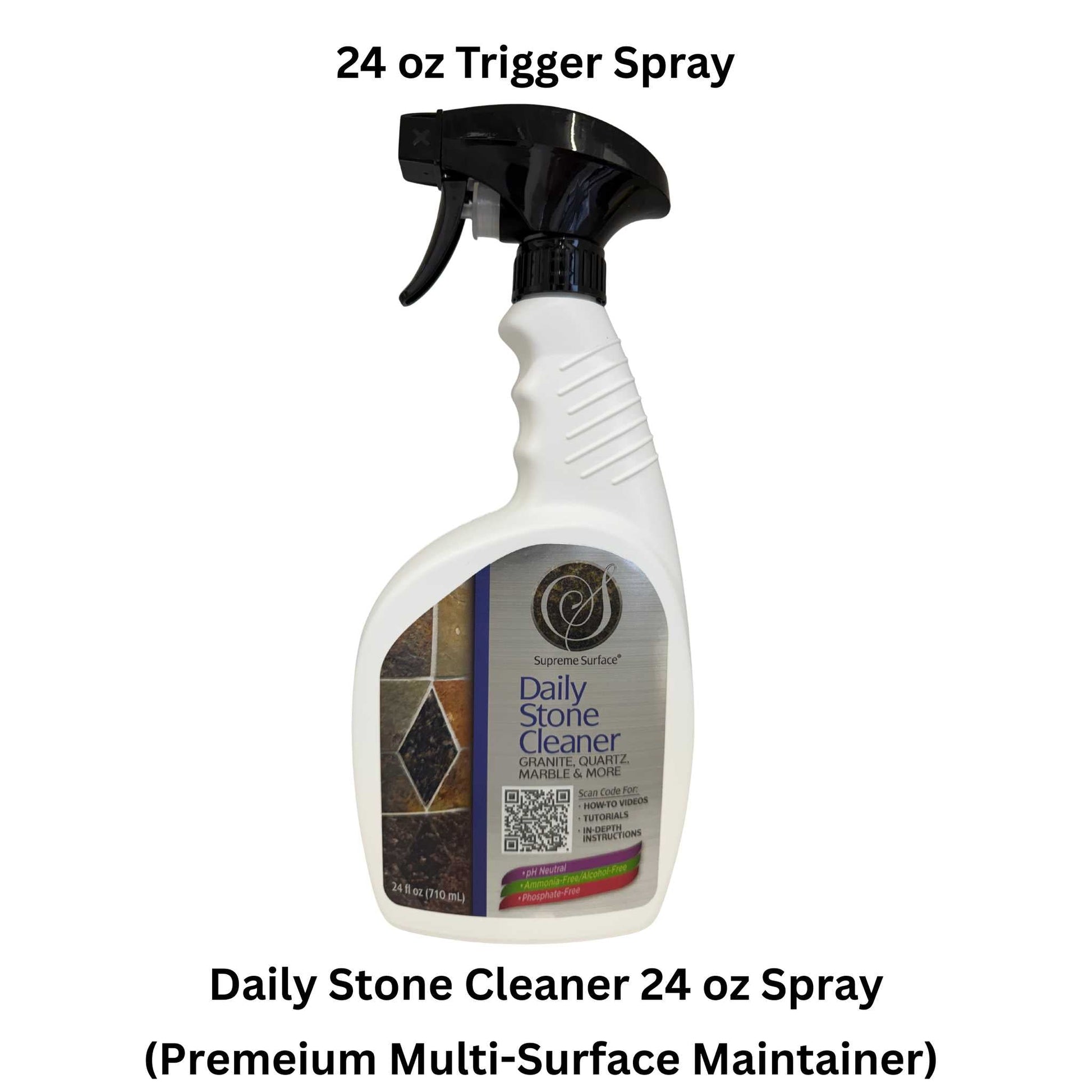 Daily Stone Cleaner, 24oz Spray - Supreme Surface Cleaners