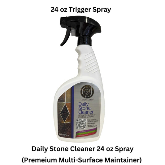 Daily Stone Cleaner, 24oz Spray - Supreme Surface Cleaners