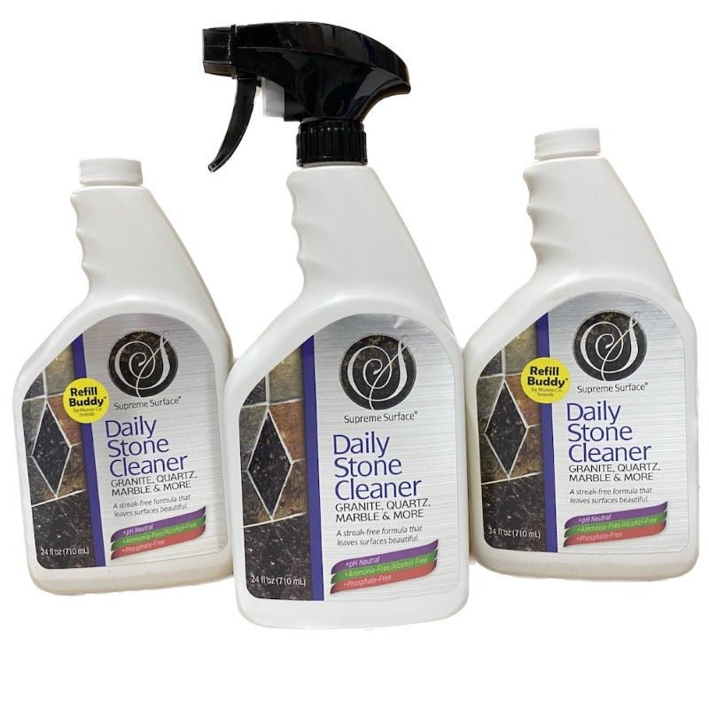 Daily Stone Cleaner, Value (3) Pack - Supreme Surface Cleaners