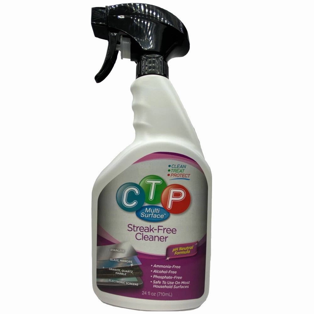 CTP Multi-Surface, Strteak-Free Cleaner, 24 oz Spray