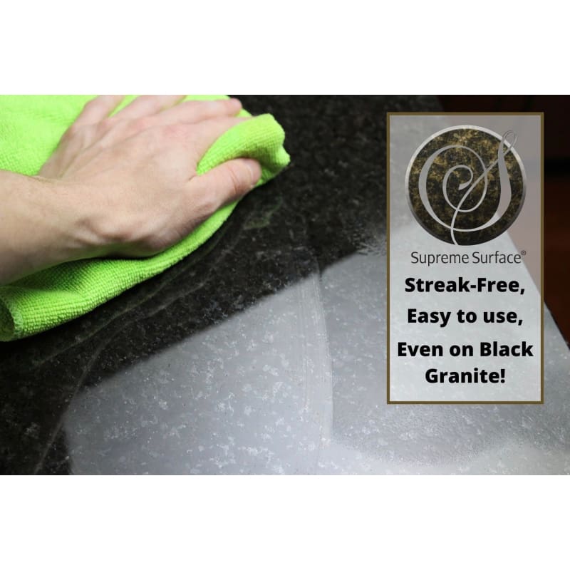 All-In-One Stone Care: (Cleaner Polish Sealer) Granite Quartz & Marble Treatment